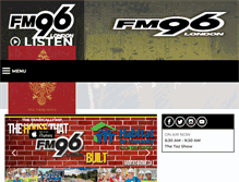 Tablet Screenshot of fm96.com
